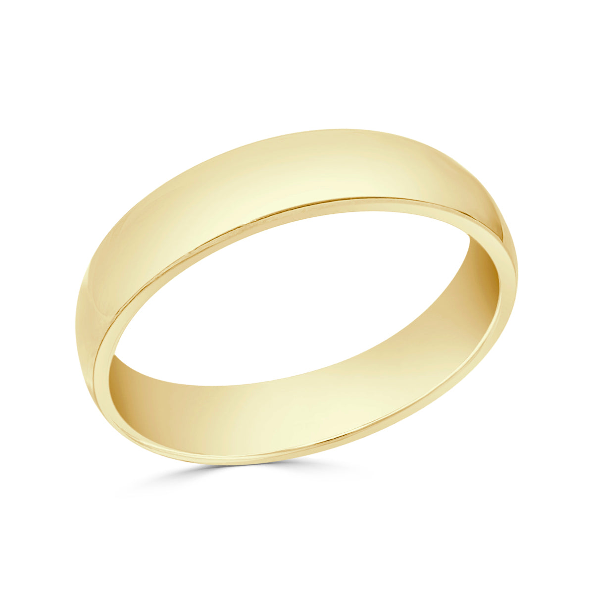 Alianza de oro de 9 kilates Elara - 4mm