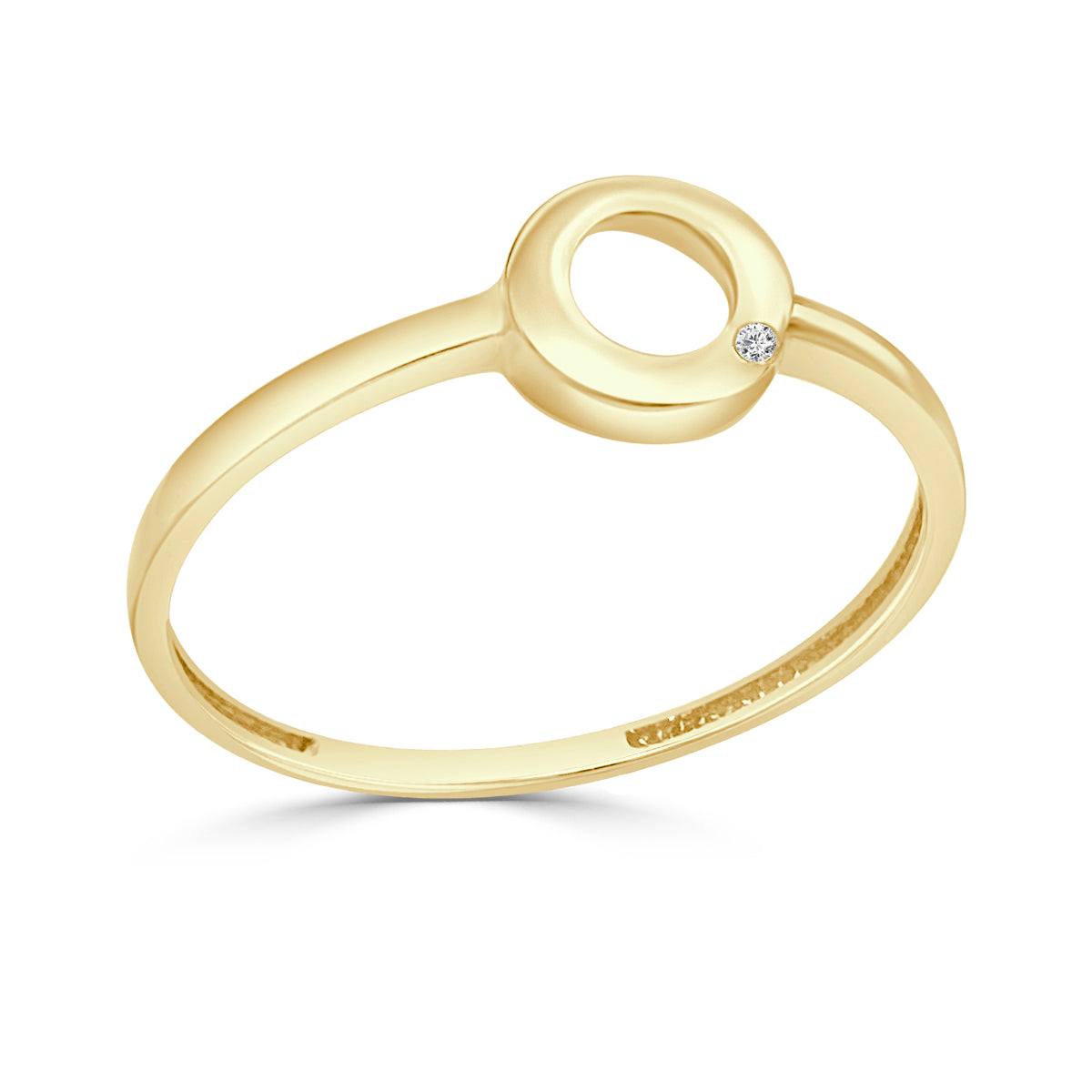 Anillo de oro de 9 kilates Órbita