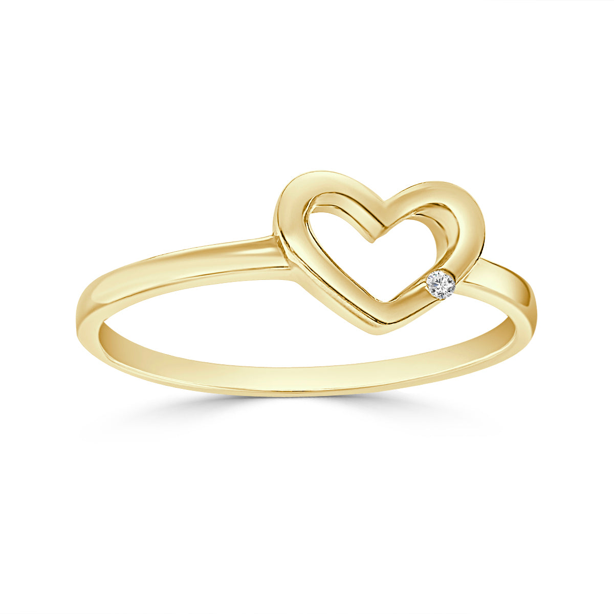 Anillo de oro de 9 kilates Selene