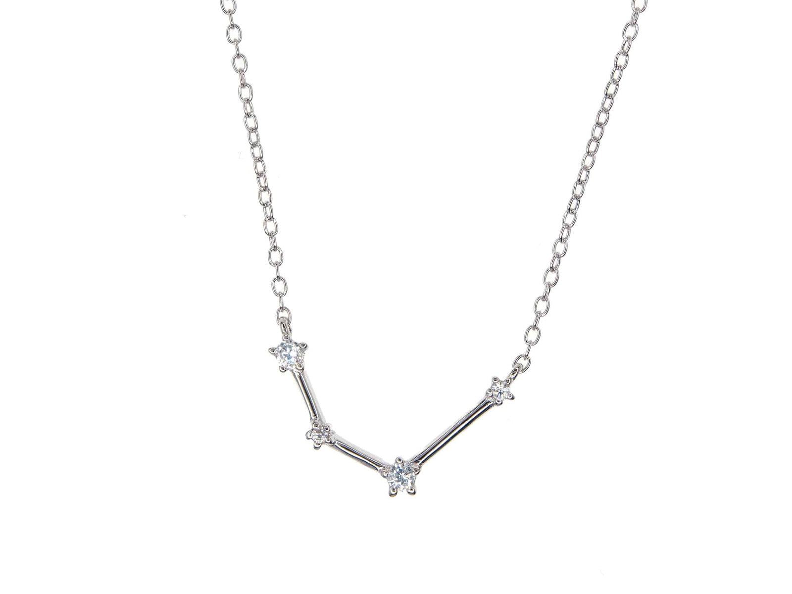 Collar de Plata de ley Acuario