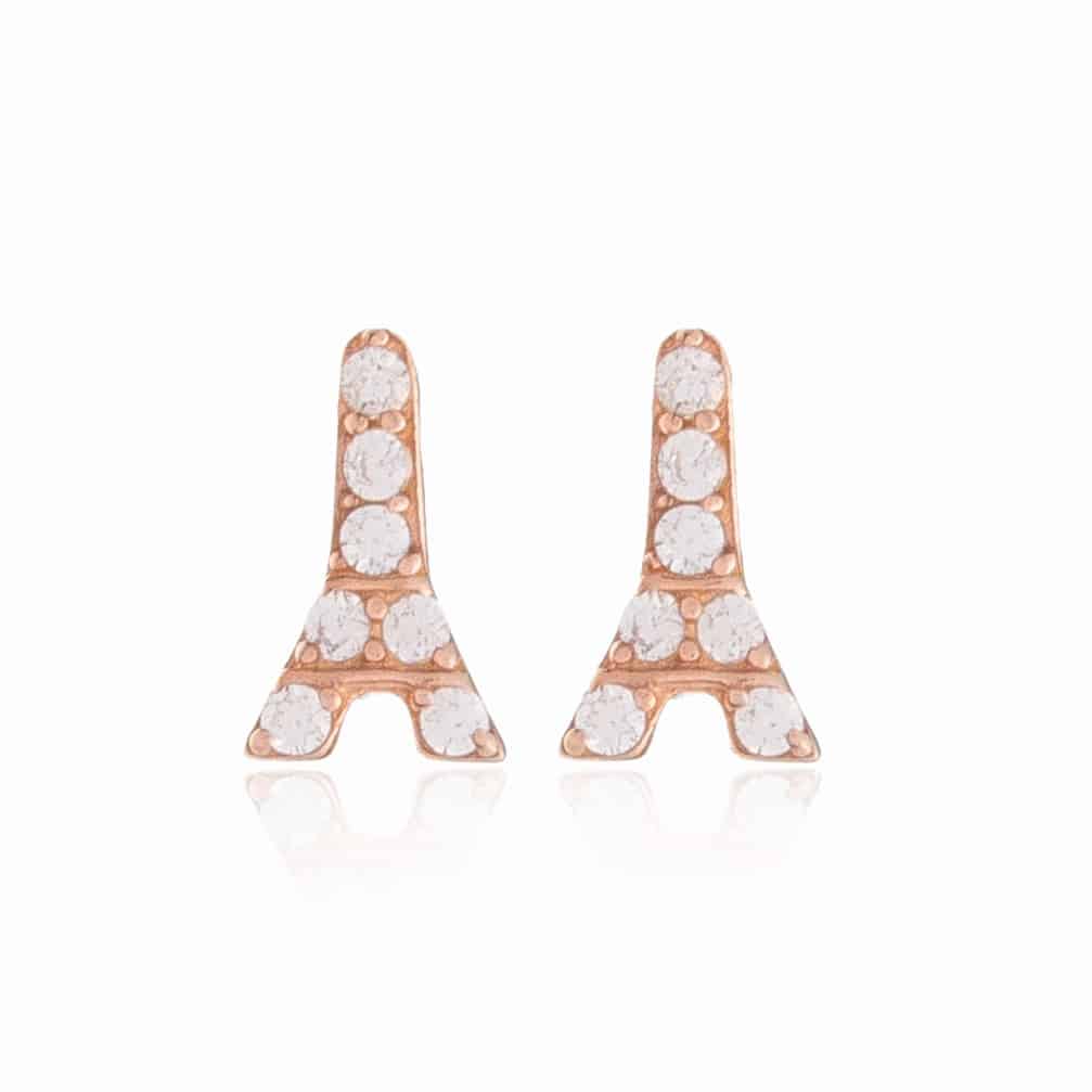 Pendientes de Plata Eiffel