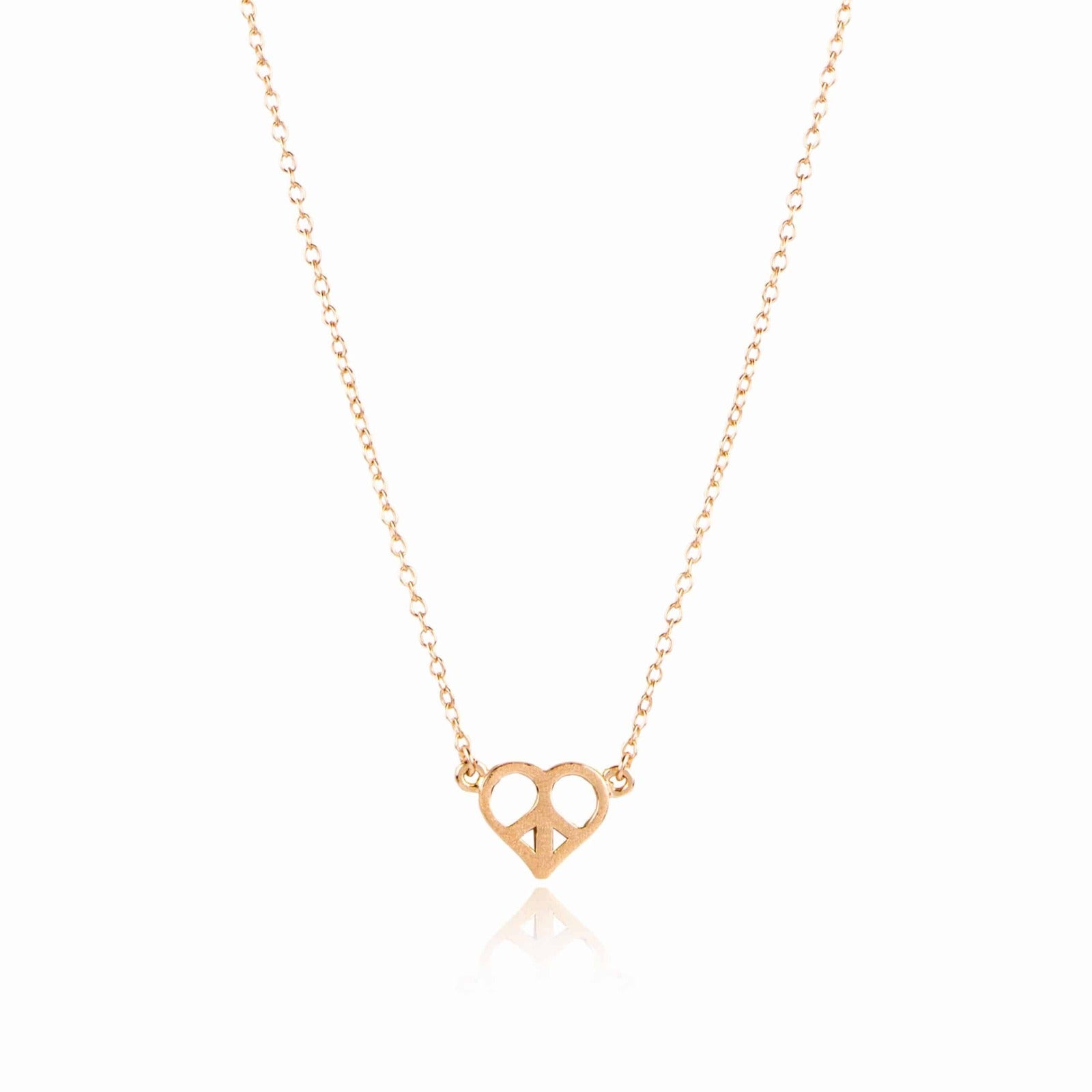 Collar de Plata Peace & Love