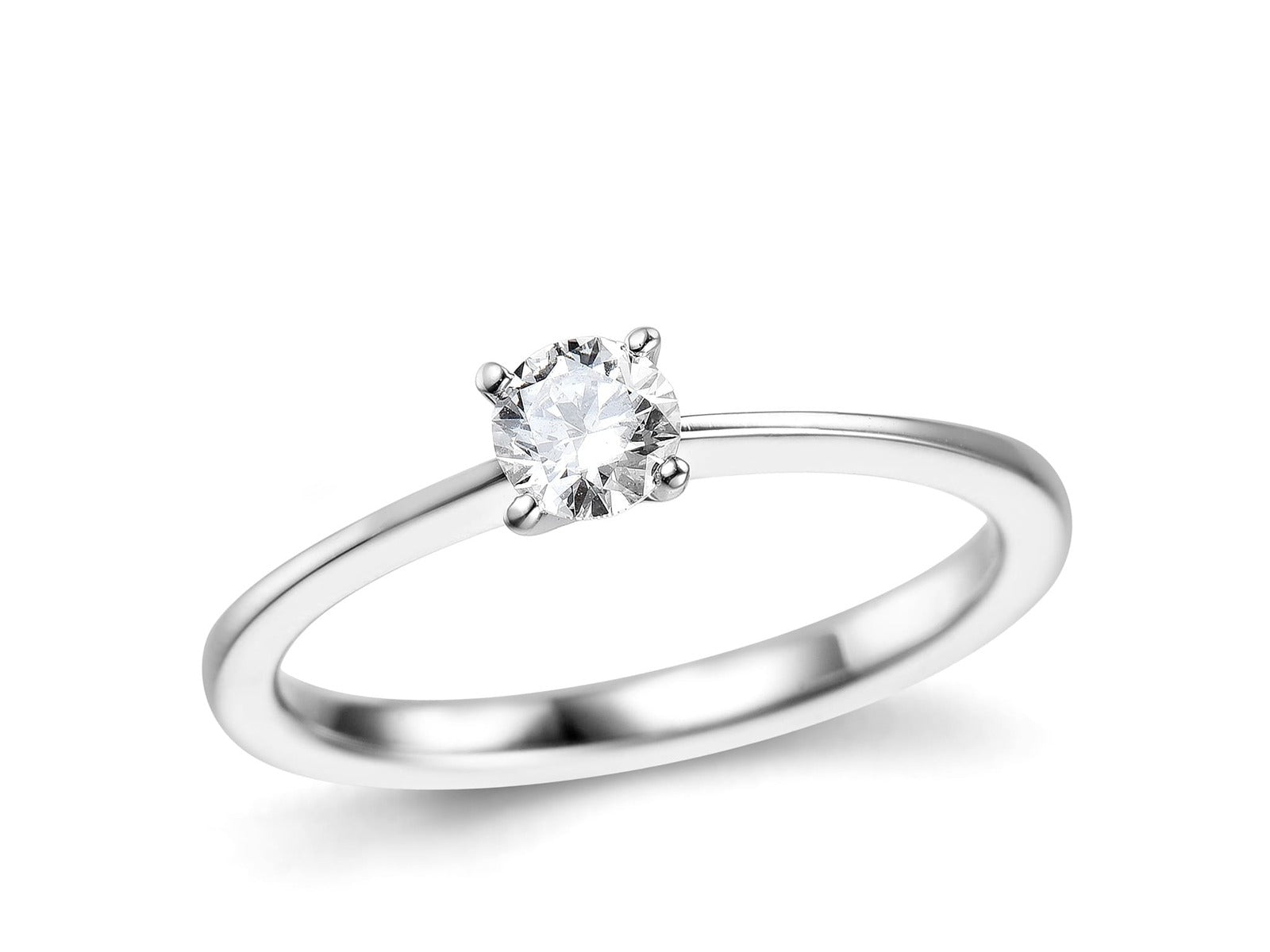 Anillo de Oro con Diamante Melisas