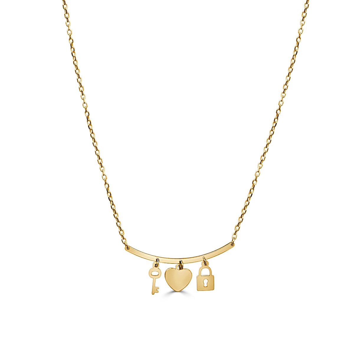 Collar de oro de 9 kilates Clavé