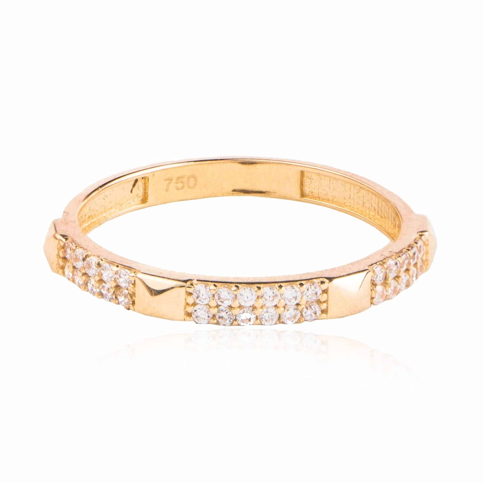 Anillo de Oro Pirámide | Oro de Primera Ley