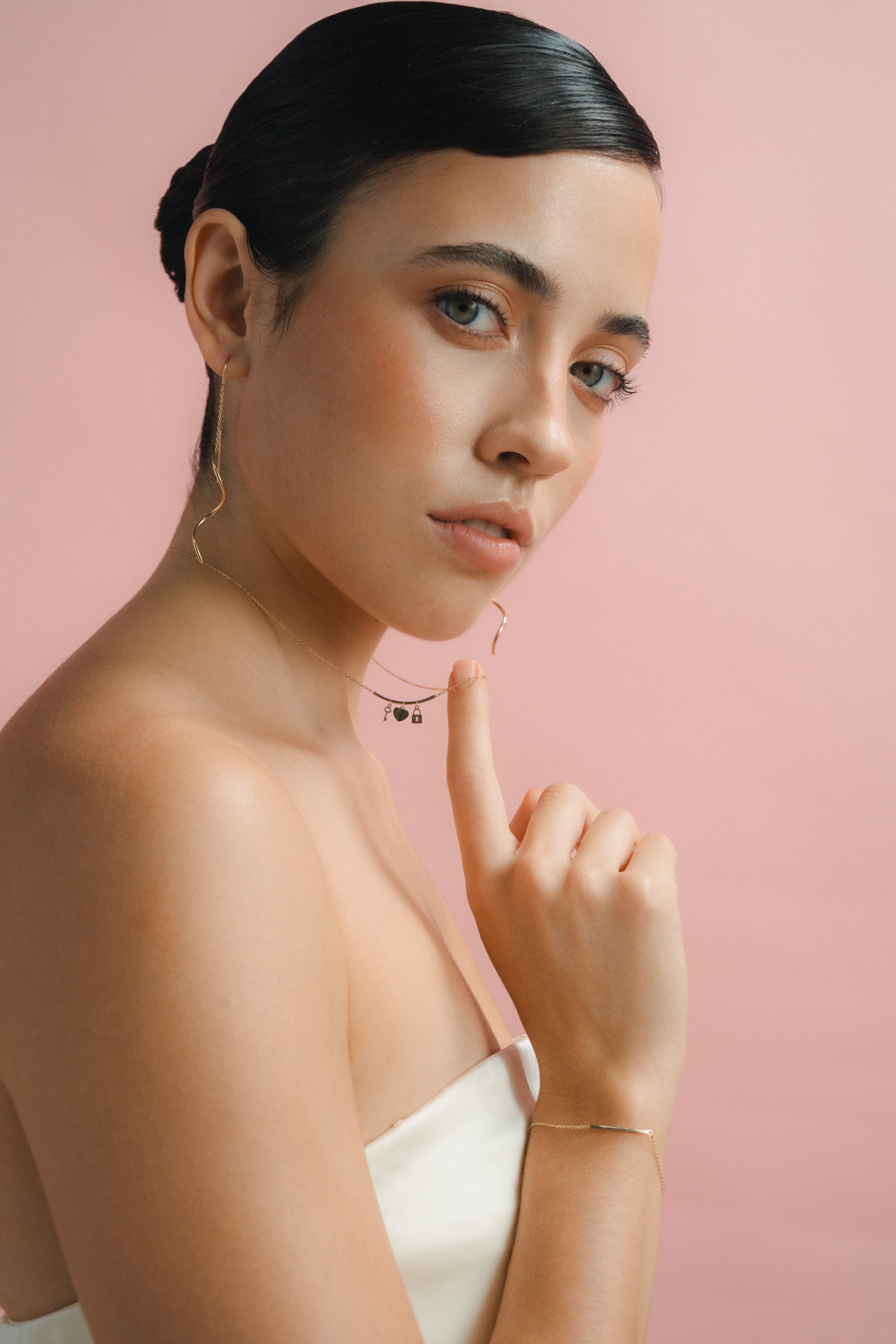 Collar de oro de 9 kilates Clavé