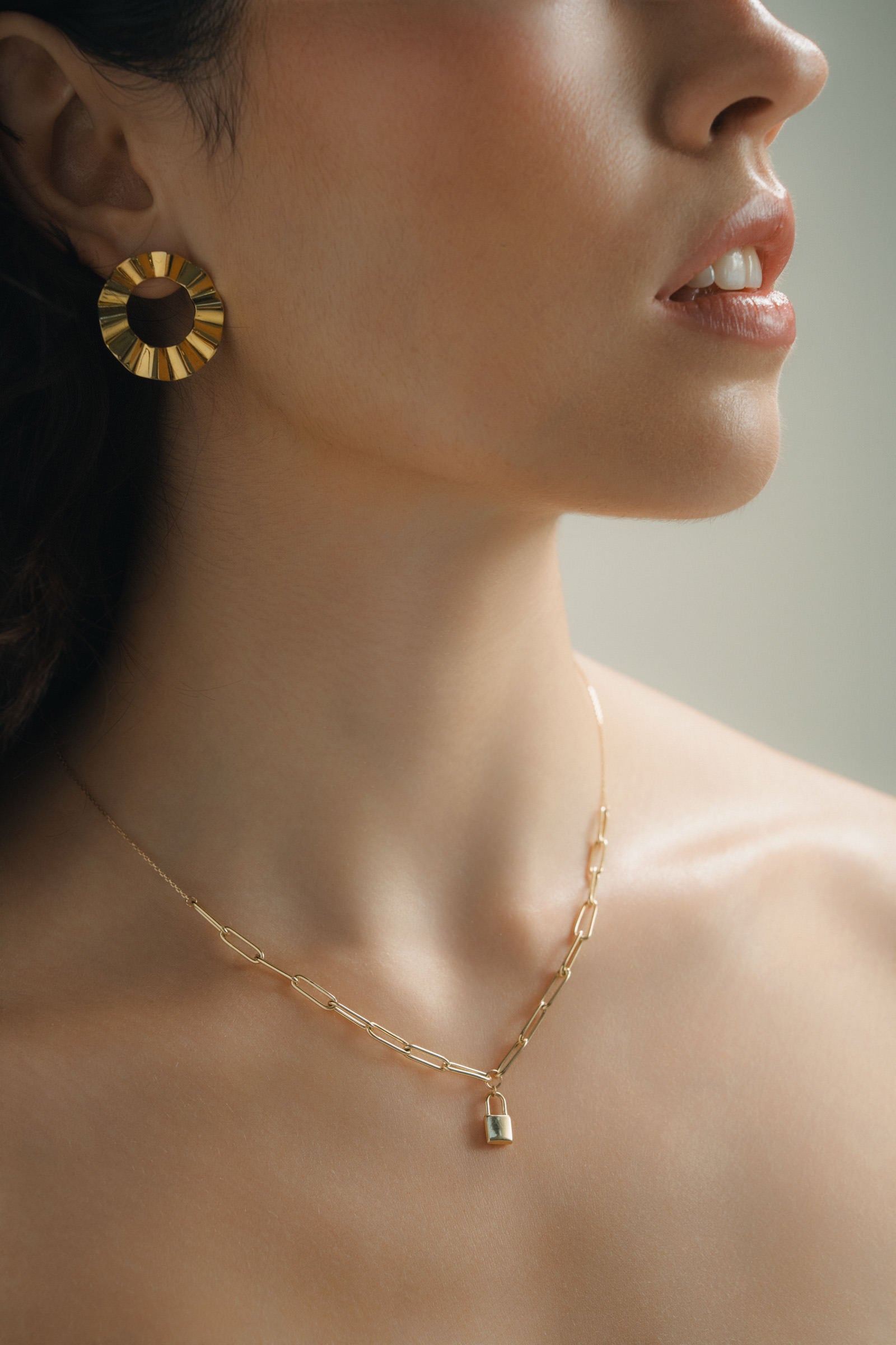 Collar de Oro Candado