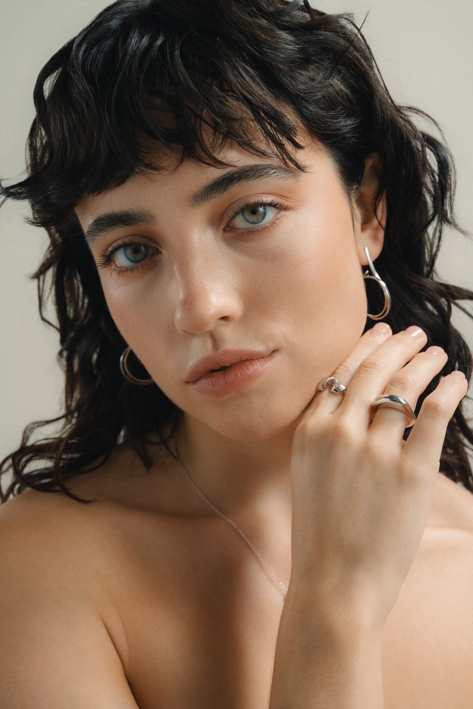 Pendientes de Plata Twister