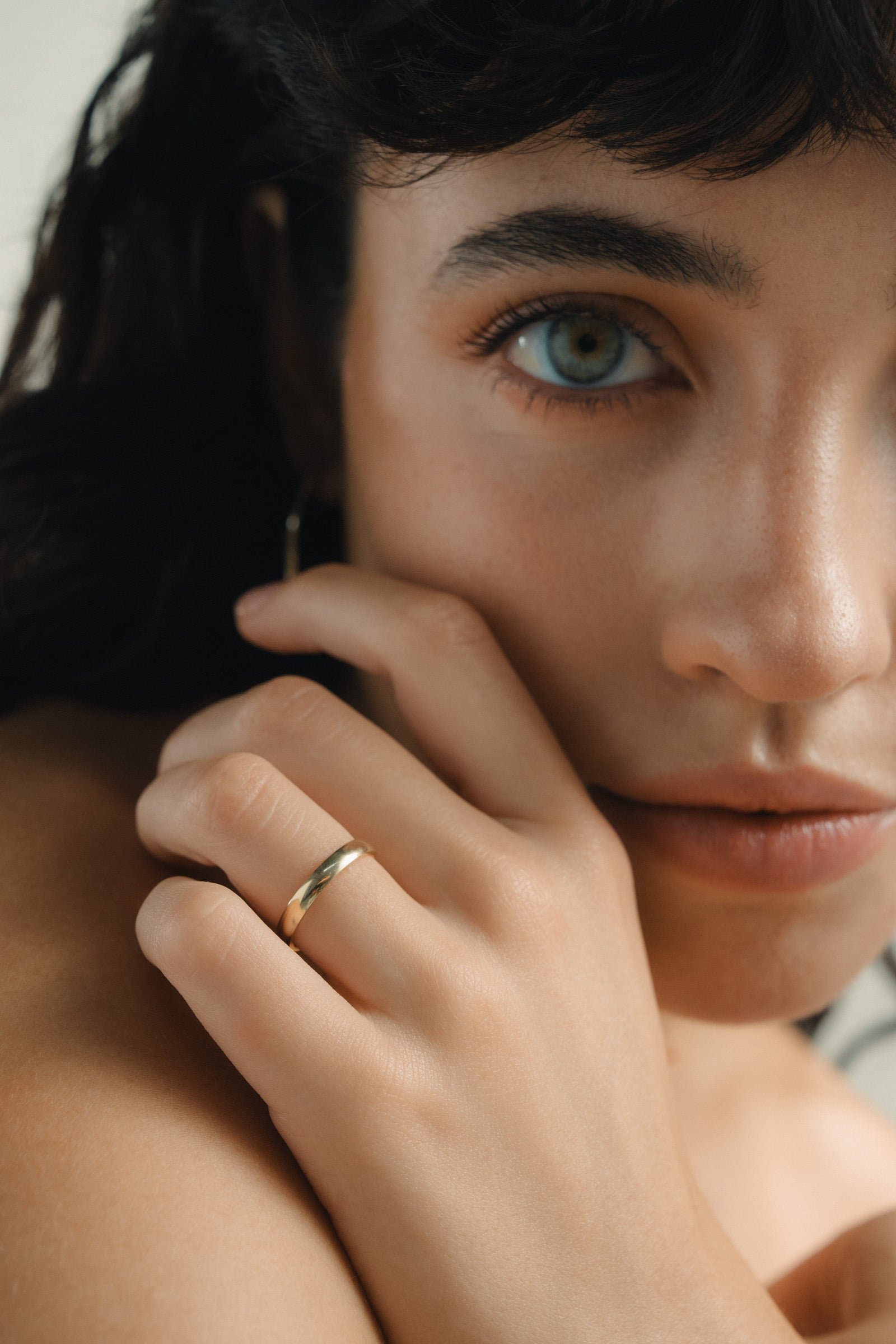 Alianza de oro de 9 kilates Eterna - 3mm