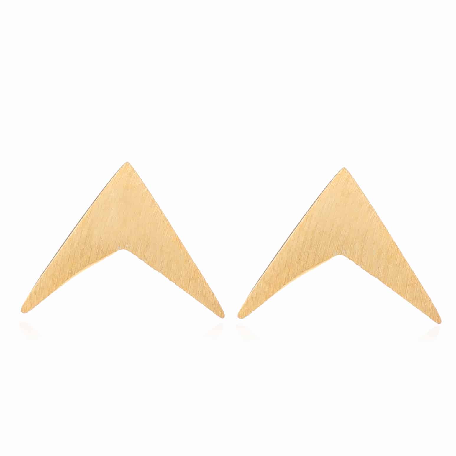 Pendientes de Plata Delta