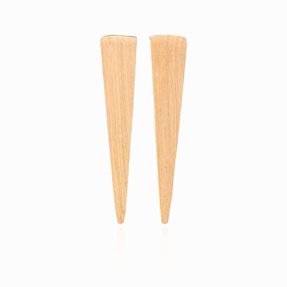 Pendientes de Plata Triangolo