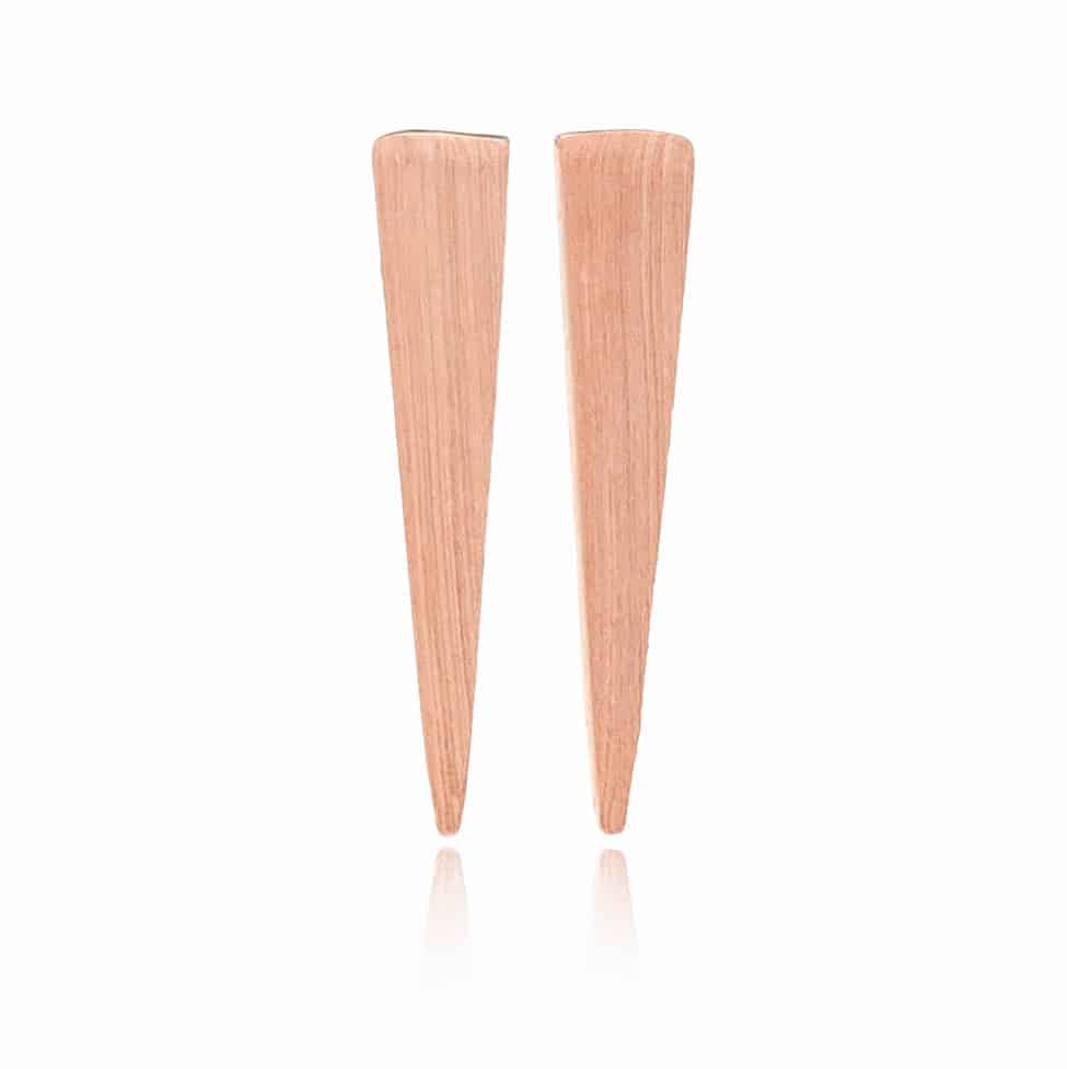 Pendientes de Plata Triangolo