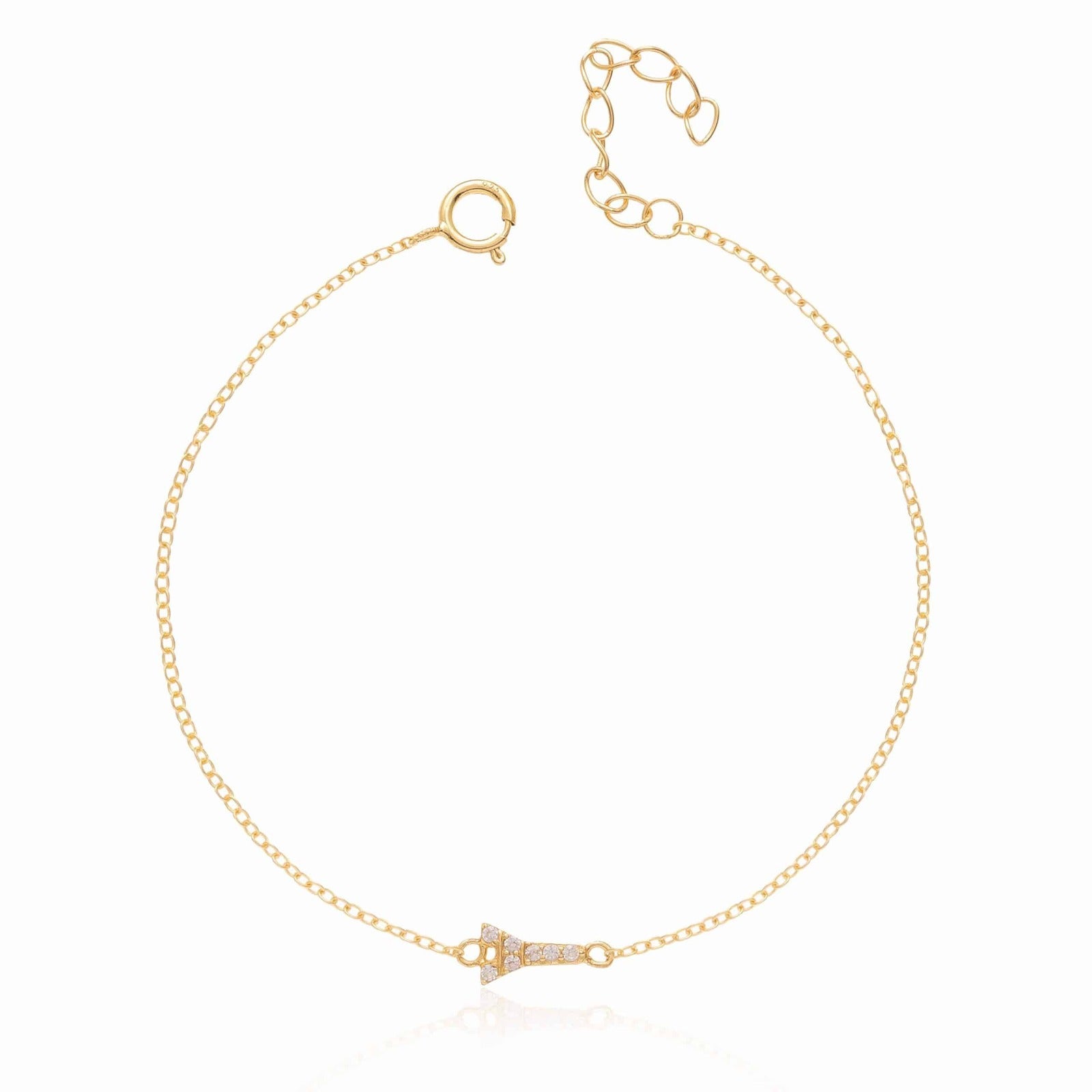 Pulsera de Plata Eiffel
