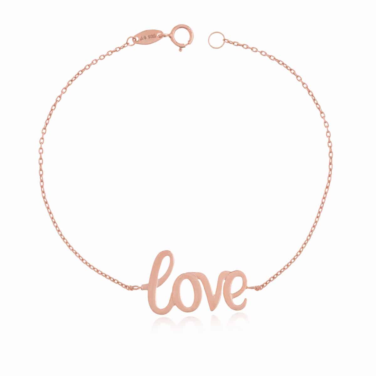 Pulsera de Plata Love