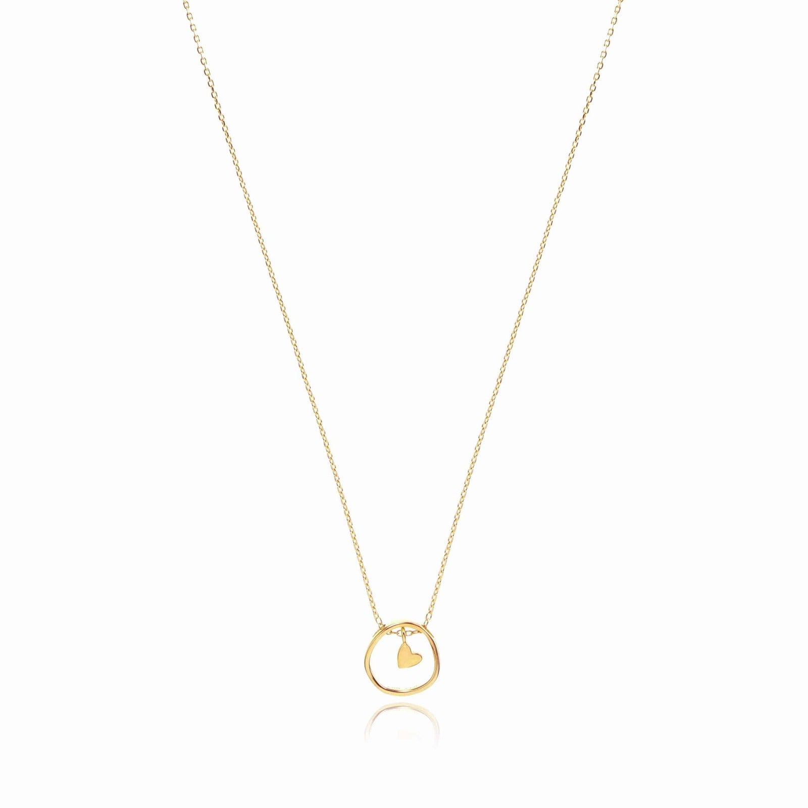 Collar de Plata Heart