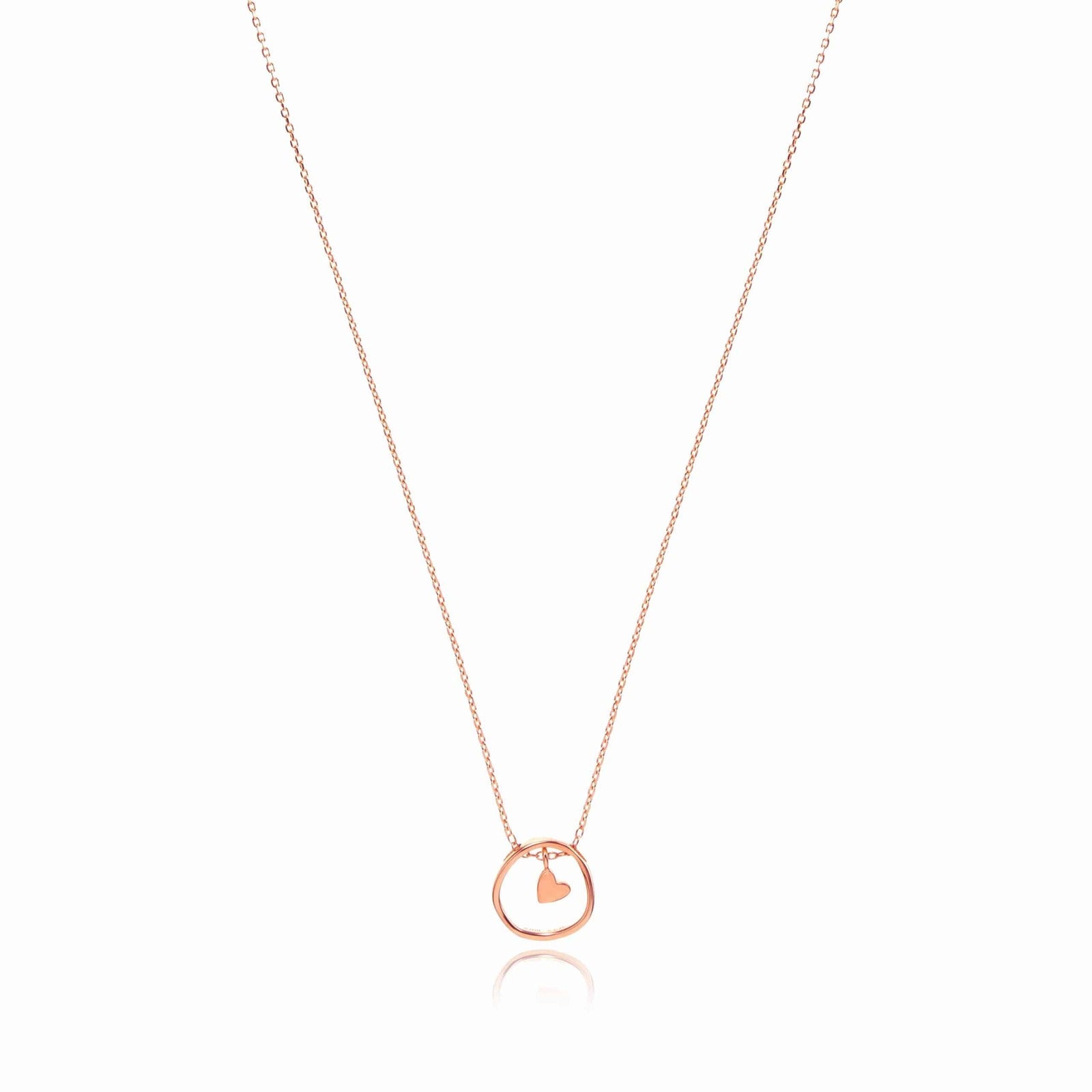 Collar de Plata Heart