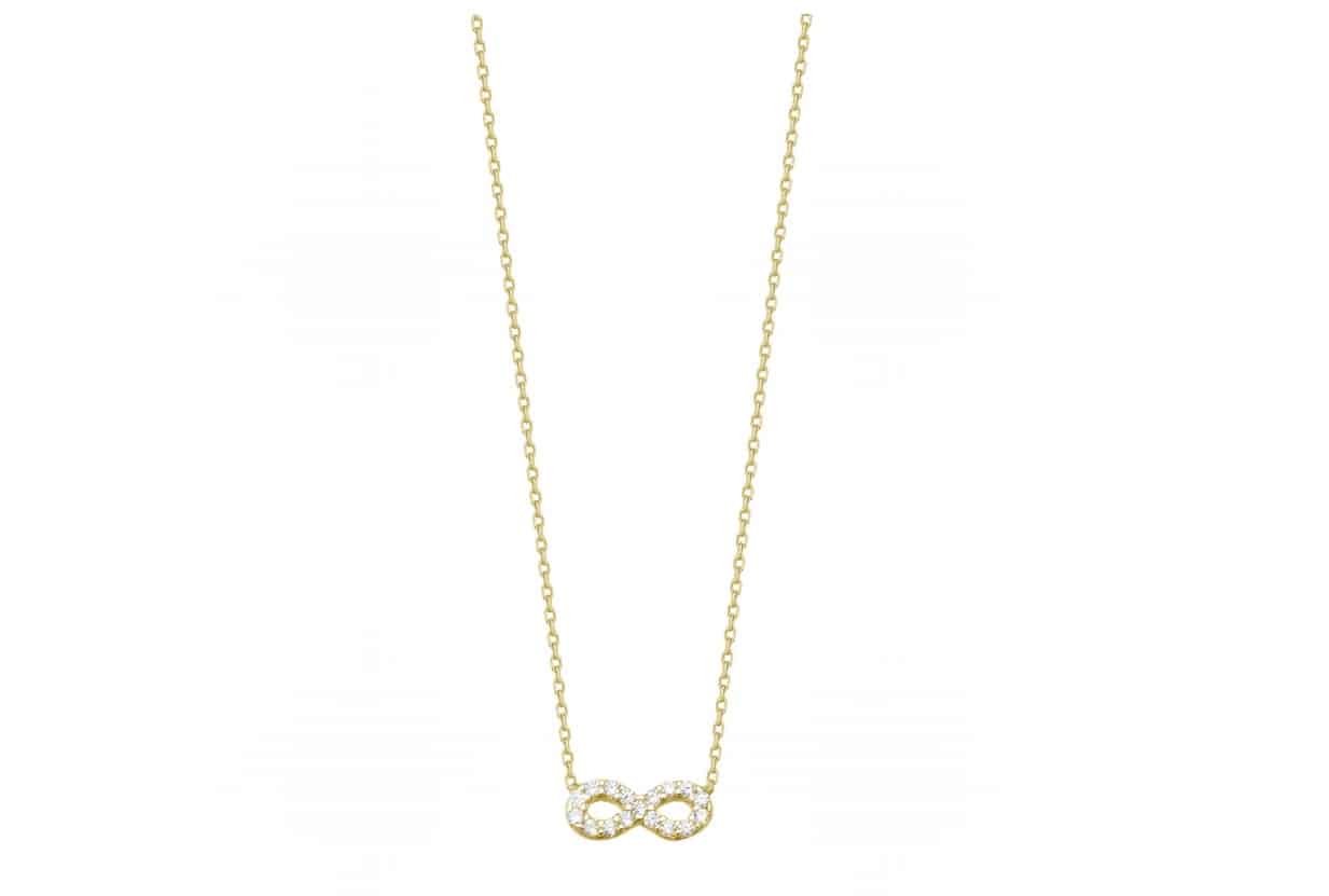 Collar de Oro Infinity