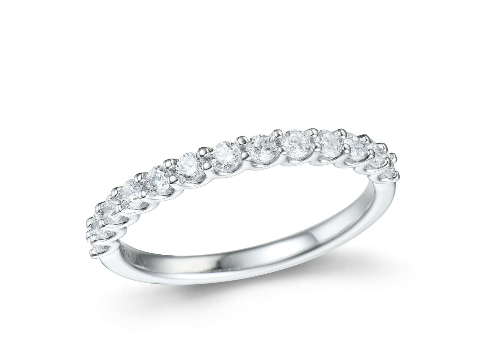 Anillo de Oro blanco con Diamantes Nal