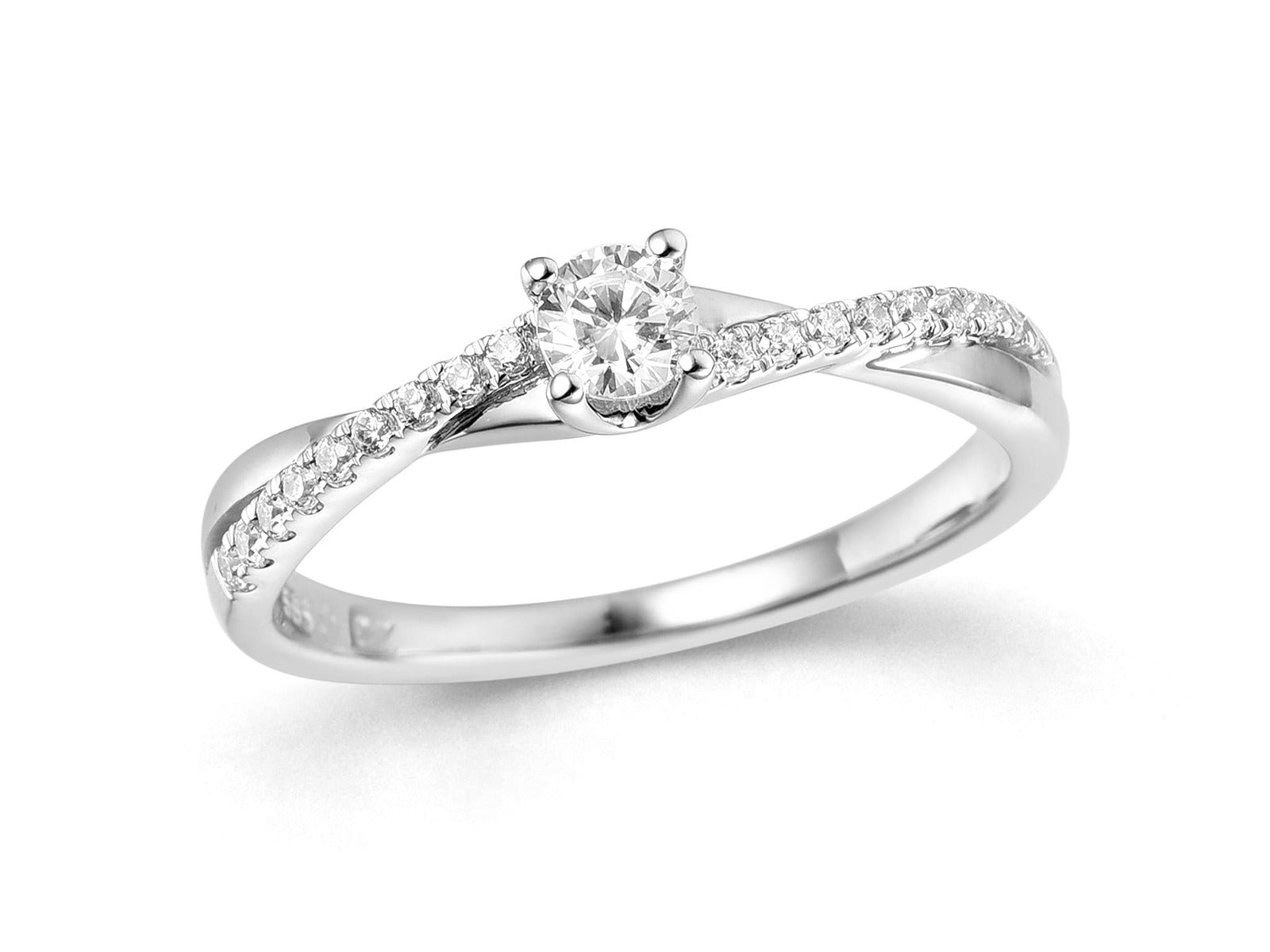 Anillo de Oro con Diamantes Tebe