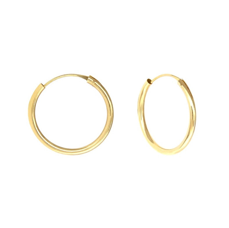 Pendientes de Aro de Oro Amélie