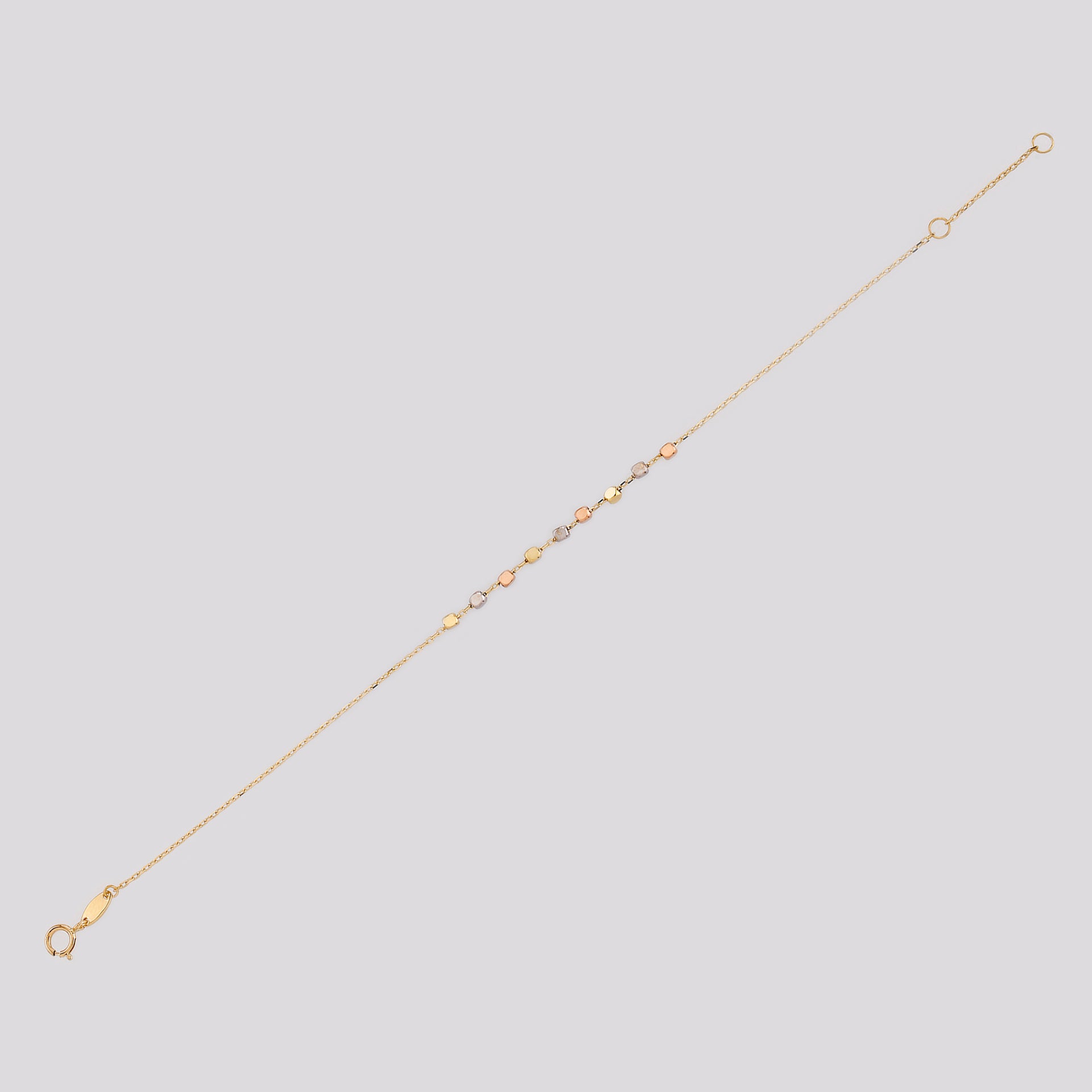 Pulsera de oro de 9 kilates Trínea