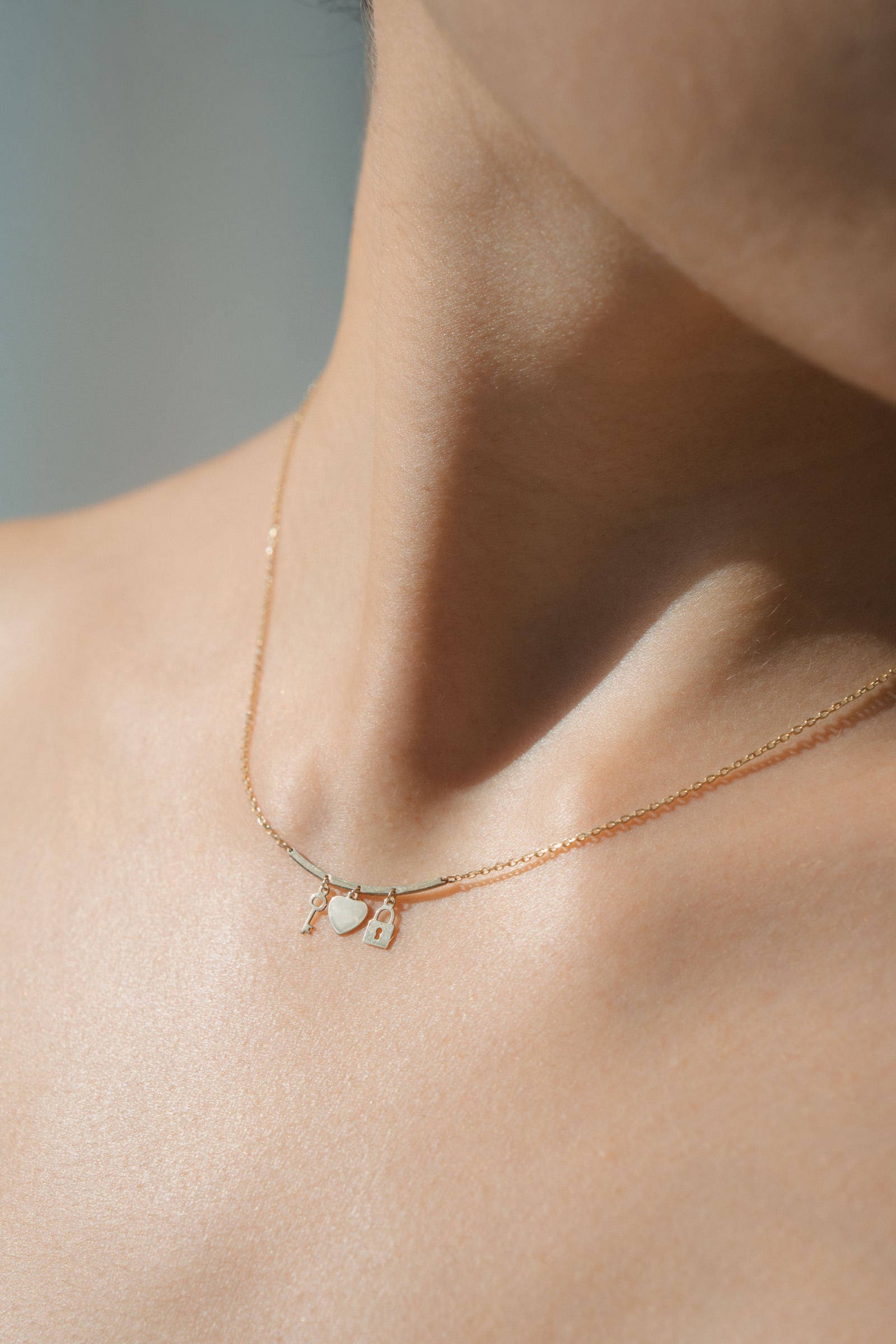 Collar de oro de 9 kilates Clavé