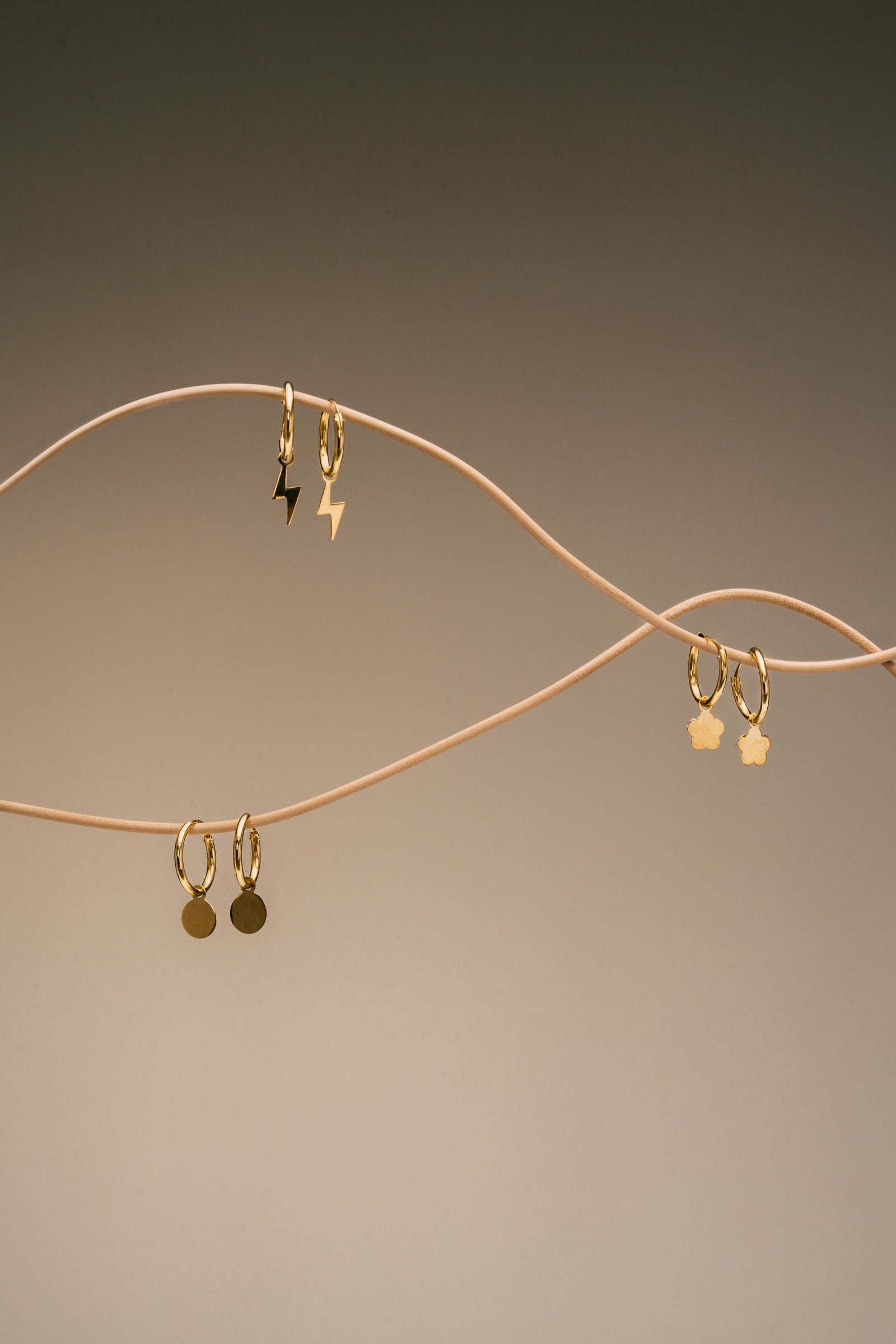 Pendientes de Oro Sphere